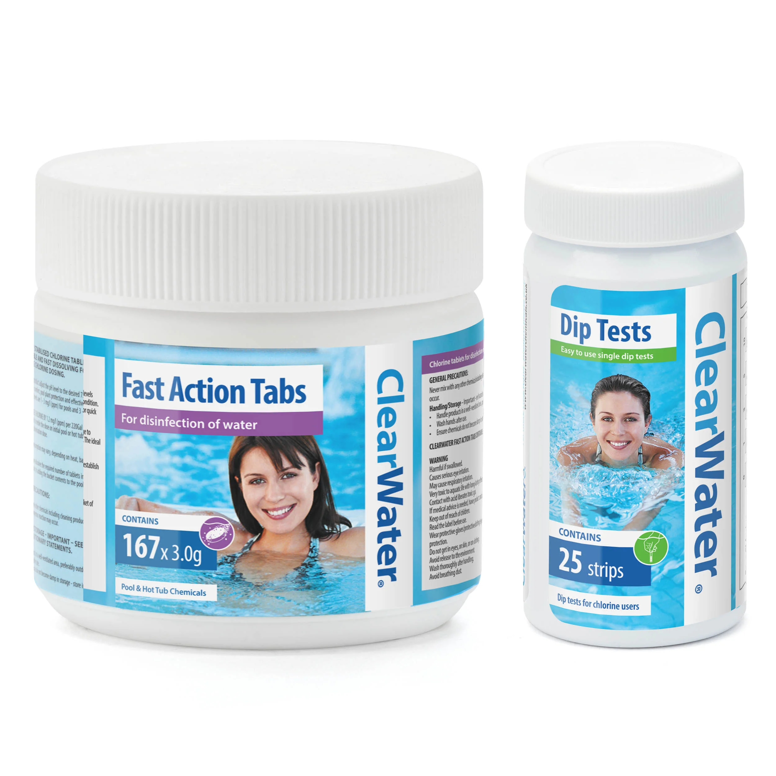 Chlorine Tablets & Dip Test Strips Bundle - Image 3
