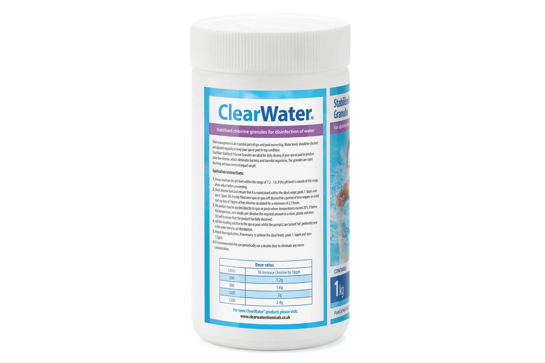 Stabilised Chlorine Granules (1kg) - Image 6