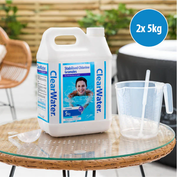 Chlorine Granules 2 Pack Jerry Can (10KG) - Image 3