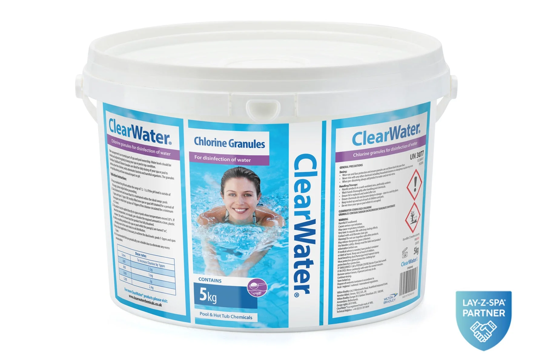 Chlorine Granules 2 Pack (10KG) - Image 3