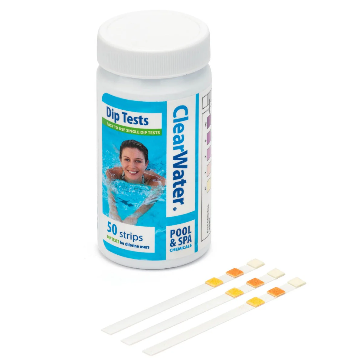 ClearWater 3-in-1 Hot Tub Test Strips x 50 - Image 3