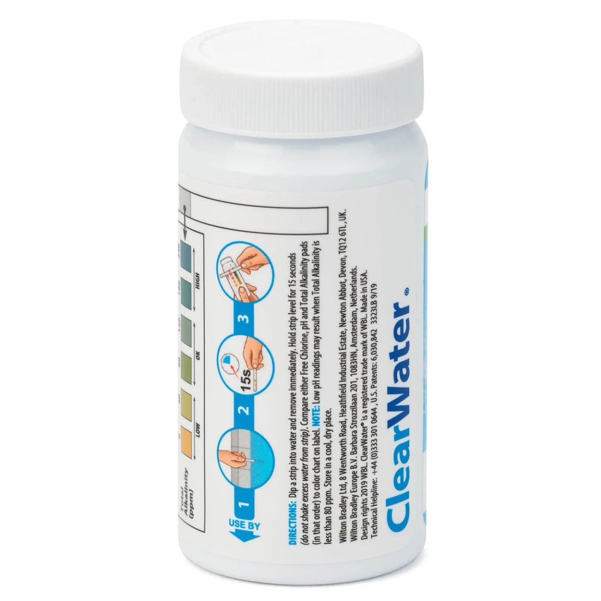 ClearWater 3-in-1 Hot Tub Test Strips x 50 - Image 6