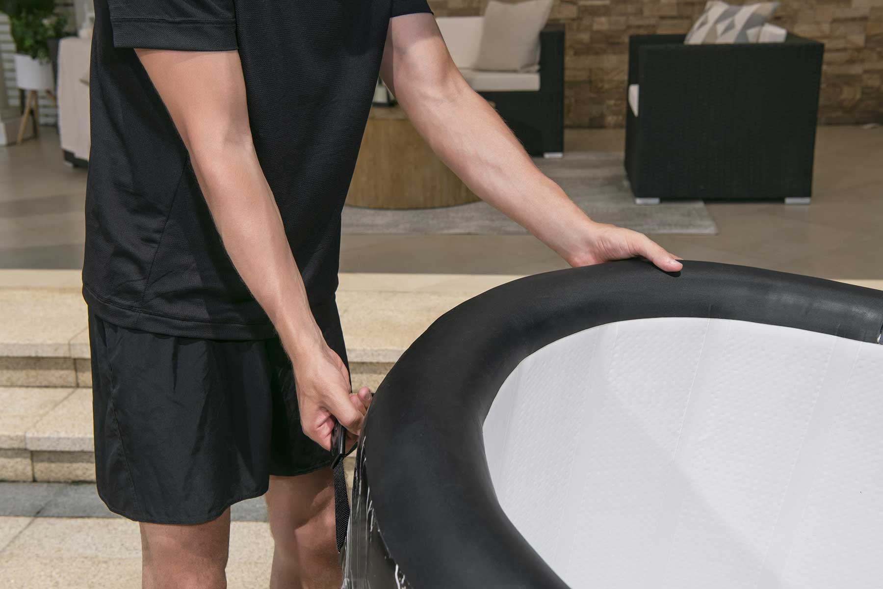 Glacial Dip™ Pro Ice Bath Cold Plunge Recovery Tub with Pump - Image 16