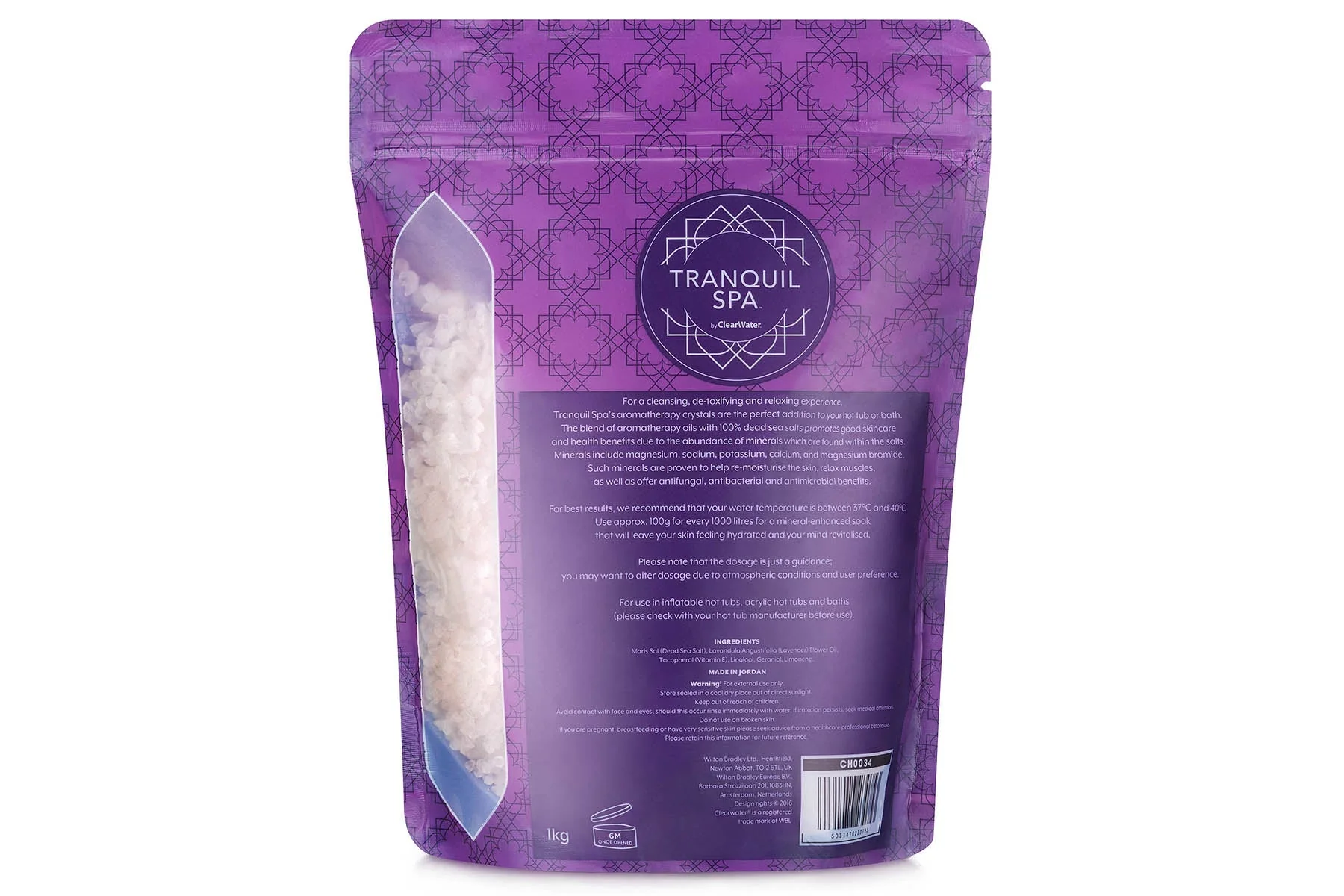 Tranquil Spa Dead Sea Salts - Lavender - Image 5