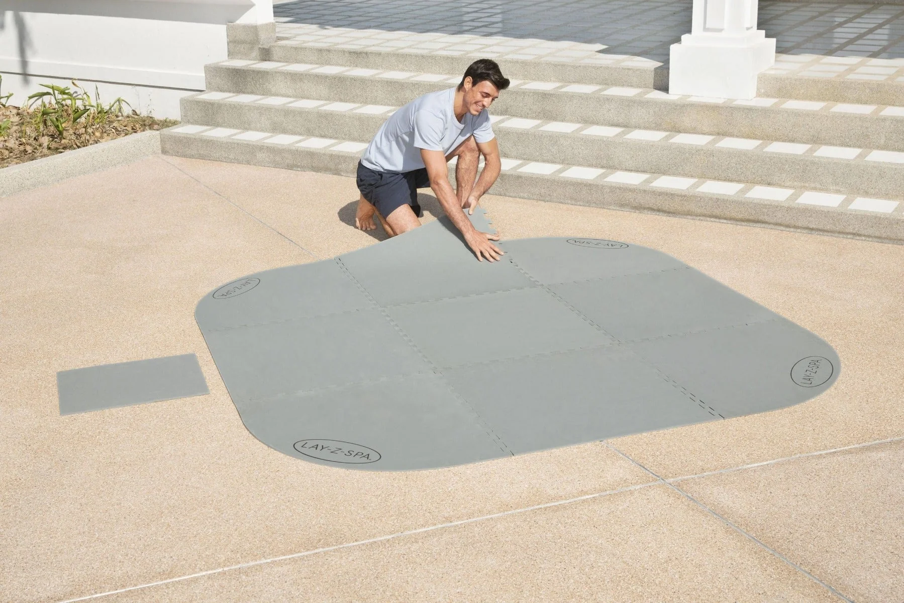 Square Floor Protector Mat - Image 3