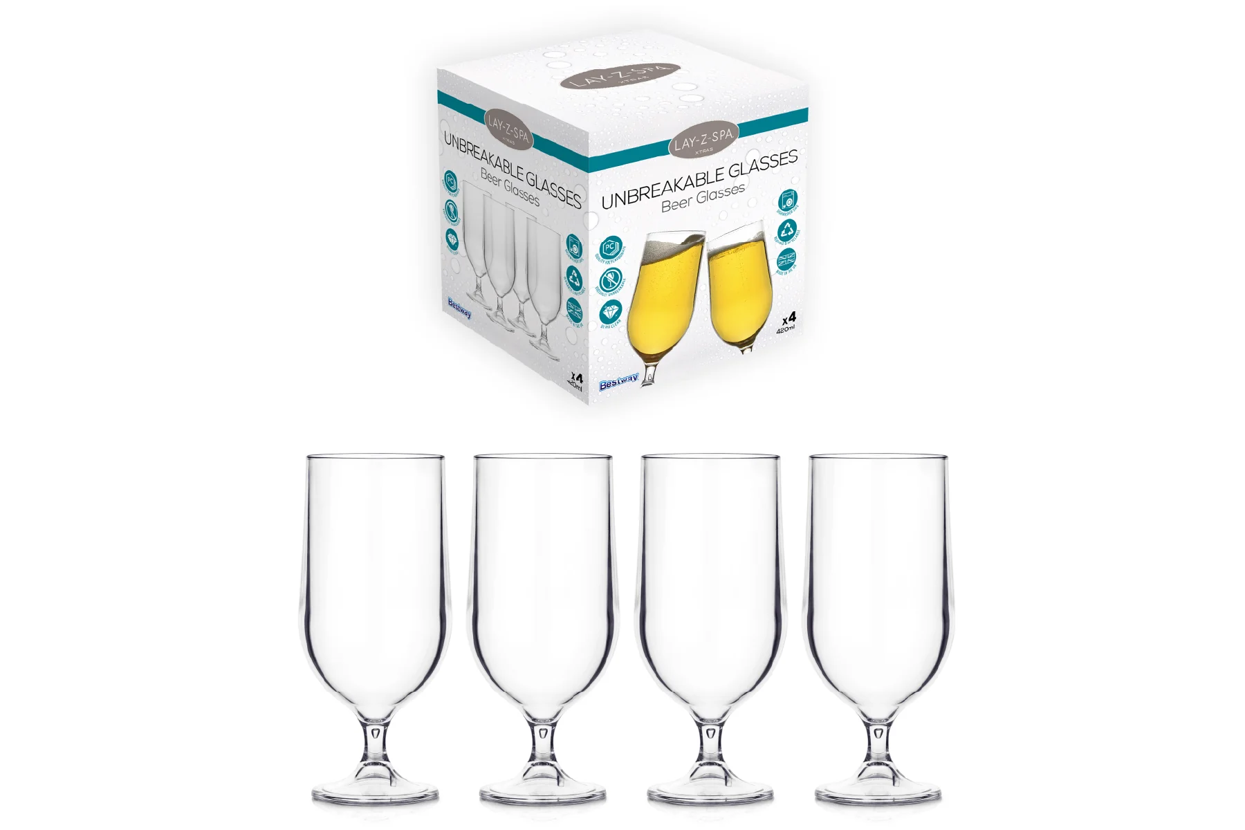 Hot Tub Beer/Cocktail Glasses - Image 3